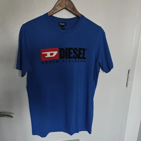 Diesel T Shirt Blue XS Vintage - Picture 2 of 7